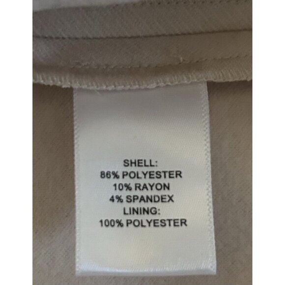 Luxely Beige Boat Neck Minidress Size 12 NWT - Picture 9 of 10